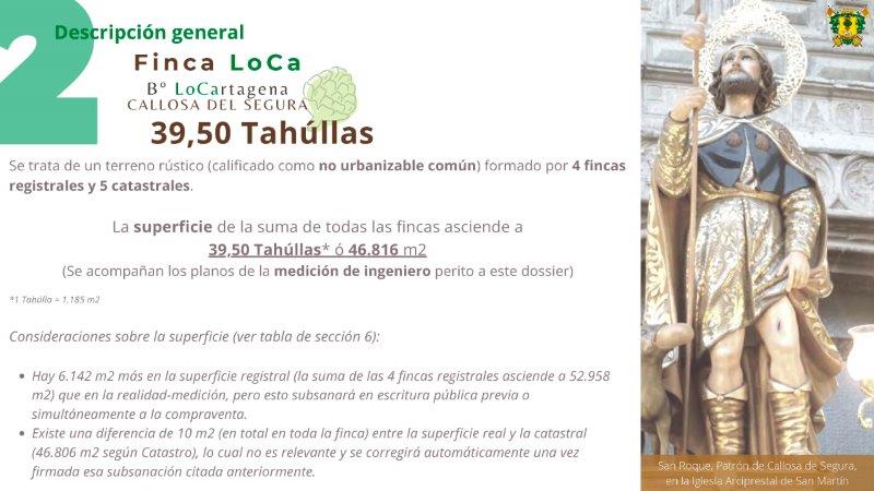 Finca en venta en Callosa de Segura